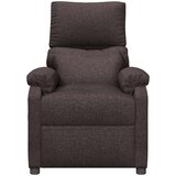  Masažni stol temno rjavo blago | Shoptok.si