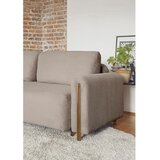 ELTAP Svjetlo smeđa sklopiva/s prostorom za odlaganje sofa od samta 244 cm Arcadova – | shoptok.hr