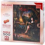 Melanie Delon, slagalica, žena, 500 delova