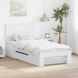  Krevetna konstrukcija Bijelo 90 x 200 cm Konstruirano drvo | shoptok.hr