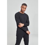 Urban Classics Fitted Stretch L/S T-Shirt Black Cene