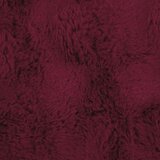  Lažni zec deka 4 pcs Bordeaux Crvena 150 x 220 cm Poliester | shoptok.hr