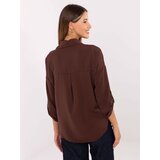 RUE PARIS Shirt-MI-KS-4192.34-dark brown | ePonuda.com
