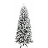 Umjetno božićno drvce Bijela 210 cm PVC, plastika, čelik i PE | shoptok.hr
