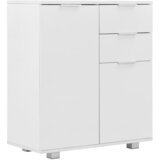  Komoda visoki sjaj bijela 71 x 35 x 80 cm od konstruiranog drva | shoptok.hr