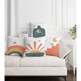 WALLXPERT ASR-plw4 - 7 multicolor cushion cover set (4 pieces) Cene