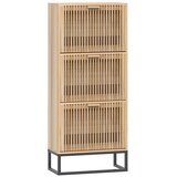 Ormarić za cipele 52 x 25 x 120 cm od konstruiranog drva | shoptok.hr