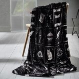 Catherine Lansfield Crna deka s motivom noći vještiva od mikropliša 130x170 cm Enchanted Witchcraft – | shoptok.hr