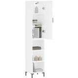  Visoka komoda bijeli 34,5x34x180 cm od konstruiranog drva | shoptok.hr