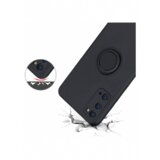 Onasi silikonski ovitek Liquid Ring za Samsung Galaxy S20 FE G780 - črn | Shoptok.si