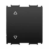 Poklopac mehanizma tastera za roletne crni 2M WVTR2045-4BL EU2 Thea Modular