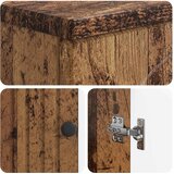  Kabinetska WC ALKMAAR Staro drvo 66 x 25,5 x 190 cm | shoptok.hr