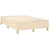  box spring s madracem LED krem 120 x 200 cm od tkanine | shoptok.hr