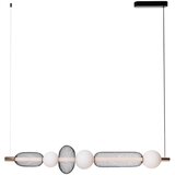 MAXLIGHT P0593 - LED luster na sajli BORA LED/29W/230V bela/crna | Eponuda.com