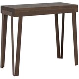 Ityhome 90 x 77 konzolna miza rjava, (20847868) | Shoptok.si