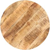 vidaXL Bistro miza okrogla Ø 80x75 cm robusten mangov les | Shoptok.si