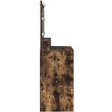  Toaletni stol s policom Dimljeni hrast 100 x 41 x 135 cm | shoptok.hr