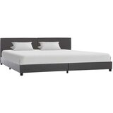  Posteljni okvir sivo umetno usnje 180x200 cm | Shoptok.si