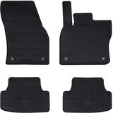  Auto tepih 4 pcs Crna pogodno za sjedalo ATECA 2016- Guma | shoptok.hr