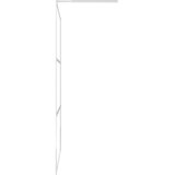 Pregrada za tu&amp;scaron; s policom krom 100x195 cm staklo ESG i aluminij Slike