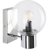  Zidna lampa SFERIO 1xE14/5W/230V, sjajni hrom/prozirno staklo | Eponuda.com
