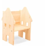 Little Nice Things Otroški stol iz masivnega borovega lesa HappyHouse