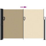  Bočna tenda na uvlačenje bež 140 x 300 cm | shoptok.hr