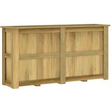 vidaXL Dvignjeno cvetlično korito 196x50x100 cm impregnirana borovina - - Rjava - 100.34 - 196 x 50 x 100 cm - 2025--TOPSELLER Cene
