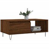  Stolić za kavu smeđa boja hrasta 90x50x36,5cm konstruirano drvo | shoptok.hr