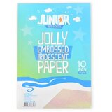Junior jolly embossed iridescent paper sjajni papir a4 10k - odaberite nijansu bela ( 136148 ) | ePonuda.com