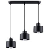Nice Lamps črna viseča svetilka ø 12 cm alastro – Cene