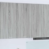 Viseći ormarić s pohranom Siva Sonoma i bijela 50 x 31 x 100 cm | shoptok.hr