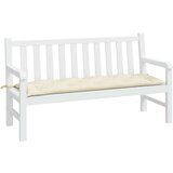  Jastuk za vrtnu klupu krem 150 x 50 x 7 cm od tkanine Oxford | shoptok.hr