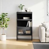 vidaXL Visoka ploča crna 68x39x123 cm čelik | shoptok.hr