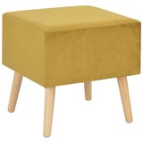  Noćni ormarići 2 kom boja senfa 40 x 35 x 40 cm baršunasti | Eponuda.com
