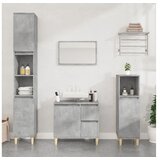  Kopalniška omarica betonsko siva 65x33x60 cm inženirski les | Shoptok.si
