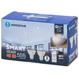 Aigostar set 2x led prigušiva sijalica mesh smart GU10/6,5W/230V 2700-6500K + daljinski upravljač | Eponuda.com