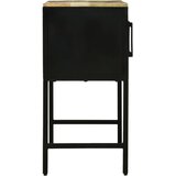 vidaXL Sideboard 100x35x70 cm Čvrsto drvo grubog manga | shoptok.hr