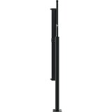 vidaXL Bočna tenda na uvlačenje crna 120 x 500 cm | shoptok.hr