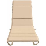  Jastučić za ležaljku GEMERT 100% poliester Krem 200 x 55 x 3 cm Slike