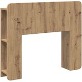  Glava kreveta s ormarićem Hrast artisan Konstruirano drvo - Hrast artisan 80 cm | shoptok.hr