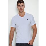 Dewberry T9568 V-NECK MEN'S T-SHIRT-WHITE | shoptok.hr