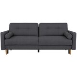 MID.YOU ZOFA S POSTELJNO FUNKCIJO, temno siva tekstil | Shoptok.si