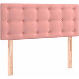 Box spring krevet s madracem ružičasti 90x200 cm baršunasti | shoptok.hr