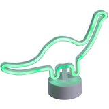Trio Leuchten Neon tafellamp wit incl. LED - Dinosaurus Cene