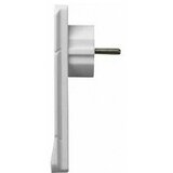 Boschmann Vtikač 220V ploščat FLAT PLUG bel | Shoptok.si