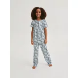 Reserved - Komplet pidžame za bebe Hello Kitty - bljedoplavo