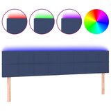  LED uzglavlje plavo 180x5x78/88 cm od tkanine | shoptok.hr
