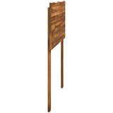  Uzglavlje s prirodnim rubom ROSTOCK Prirodna 75 cm | shoptok.hr