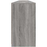  Komoda z LED lučkami siva sonoma 283x37x67 cm | Shoptok.si